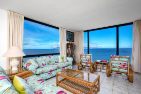 KBM Resorts: Mahana MAH-1219 Penthouse Ocean Front Whale Watching Includes Rental Car